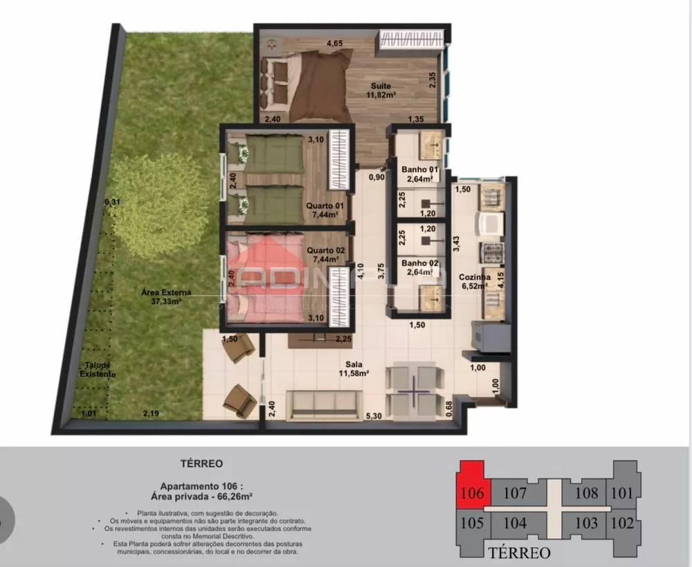 Apartamento, 3 quartos, 76 m² - Foto 30