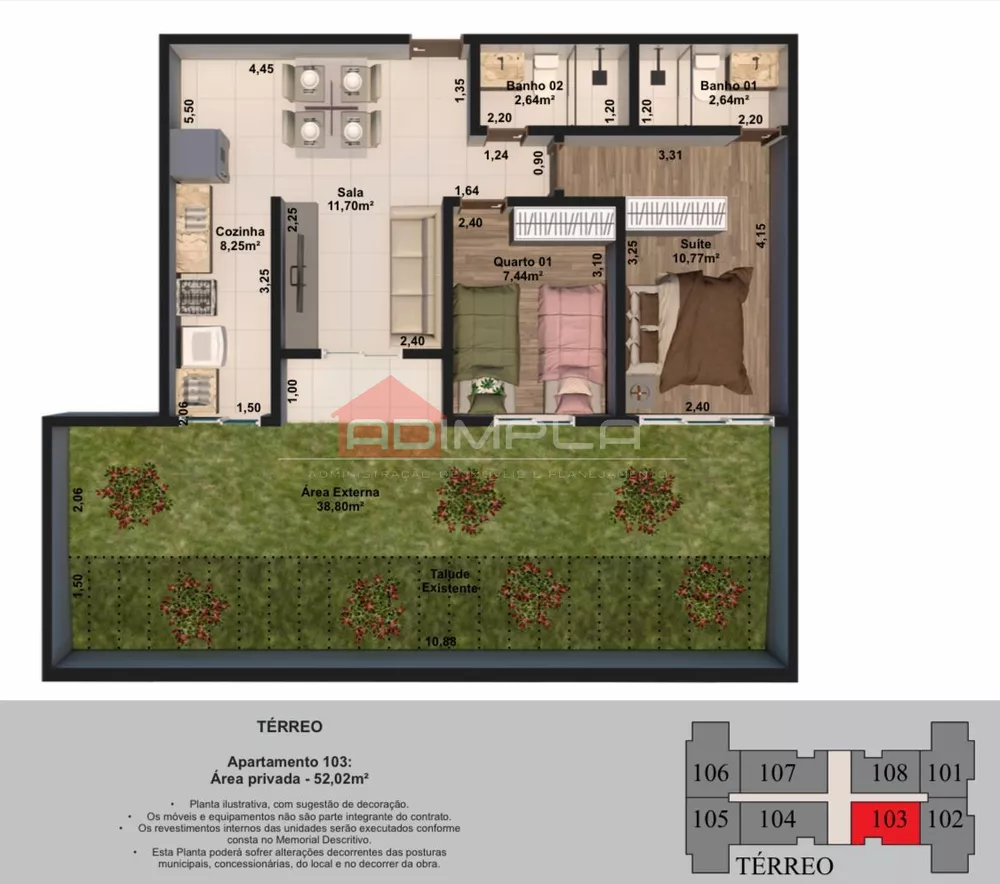 Apartamento, 3 quartos, 76 m² - Foto 13