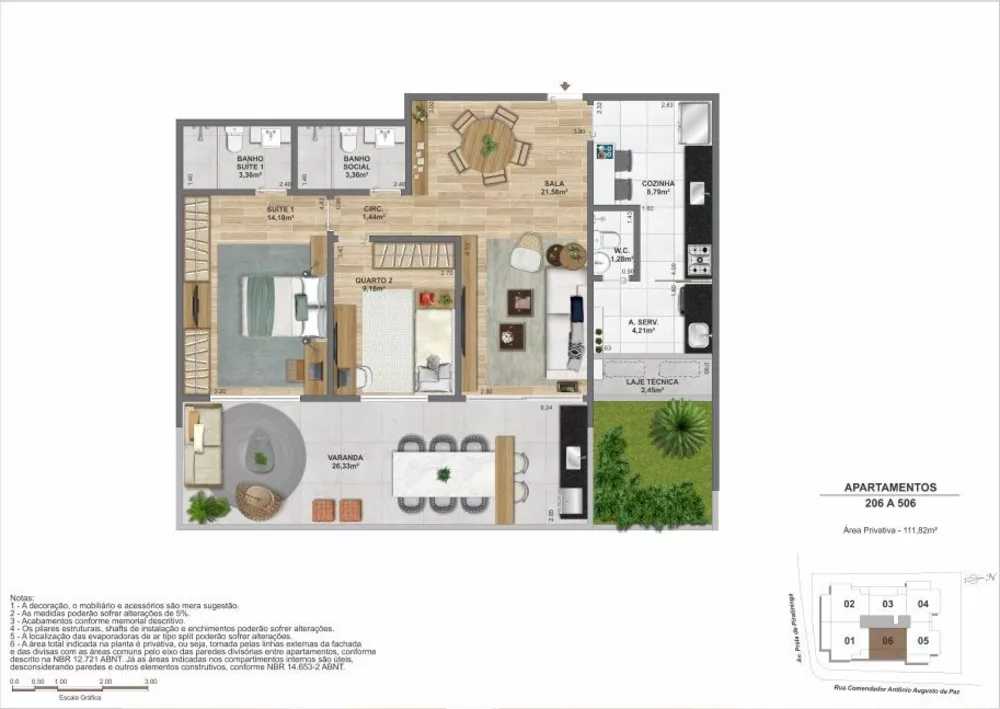 Apartamento, 2 quartos - Foto 14
