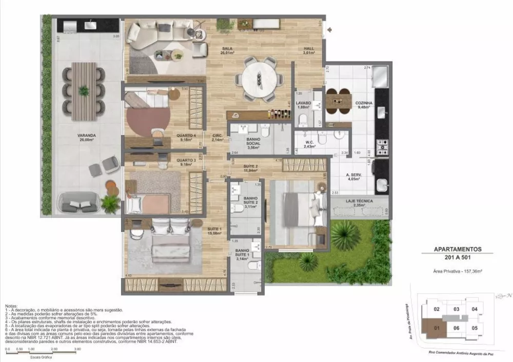 Apartamento, 2 quartos - Foto 4