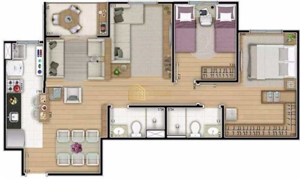 Apartamento, 3 quartos, 71 m² - Foto 27
