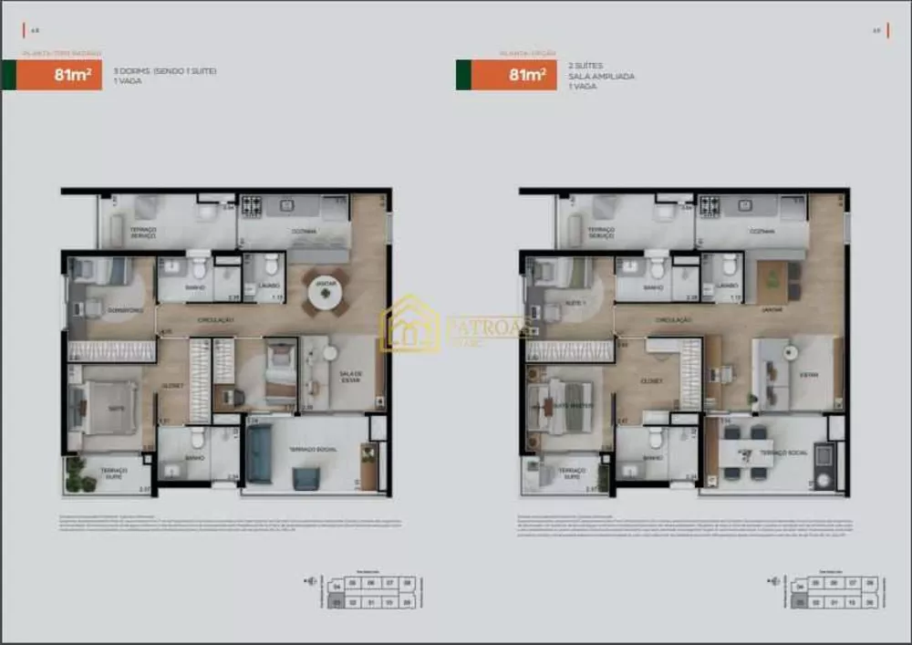 Apartamento, 2 quartos, 68 m² - Foto 2