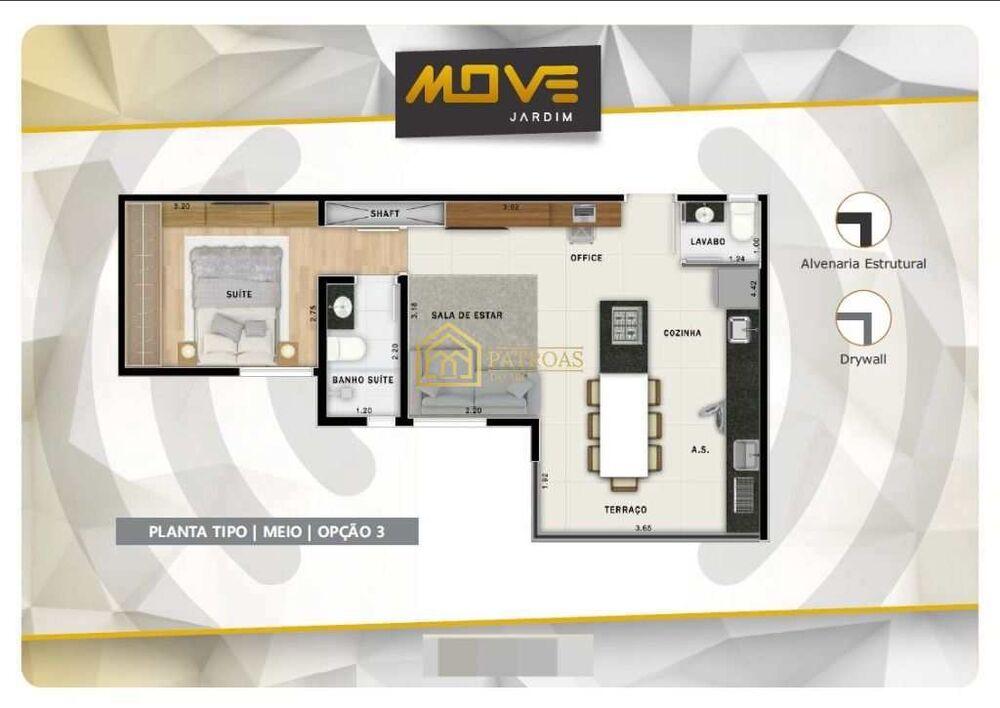 Apartamento, 2 quartos, 44 m² - Foto 4