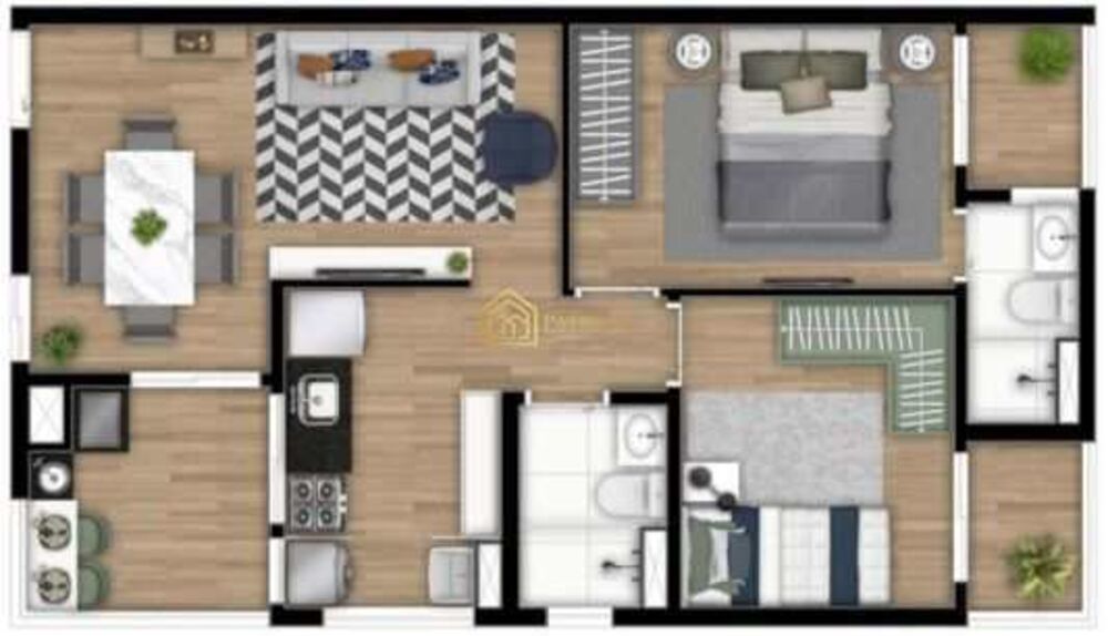 Cobertura, 2 quartos, 116 m² - Foto 7