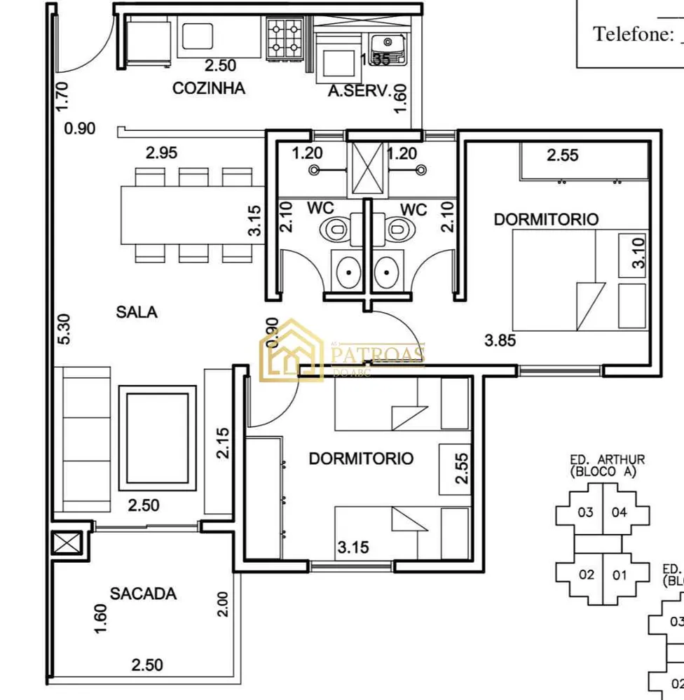 Apartamento, 2 quartos, 58 m² - Foto 14