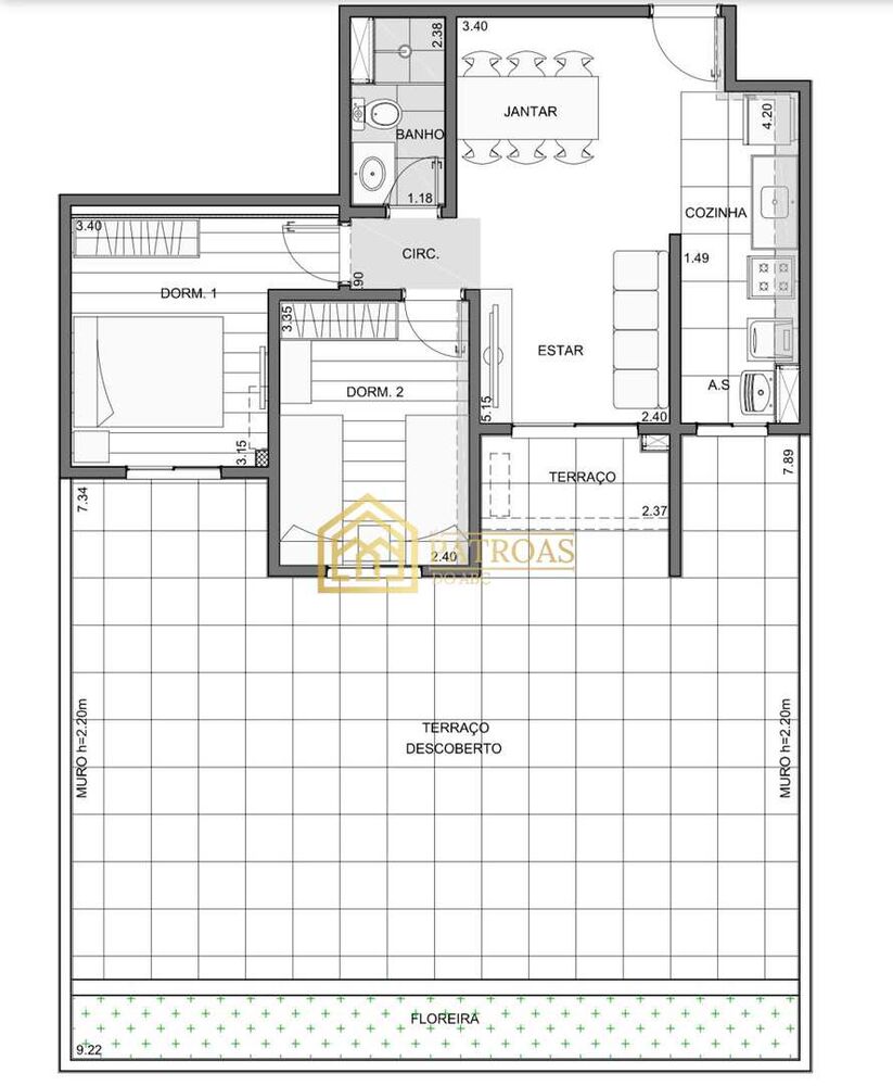 Apartamento, 2 quartos, 110 m² - Foto 4