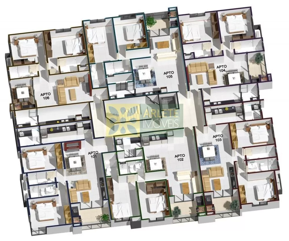 Apartamento à venda com 3 quartos, 147m² - Foto 3