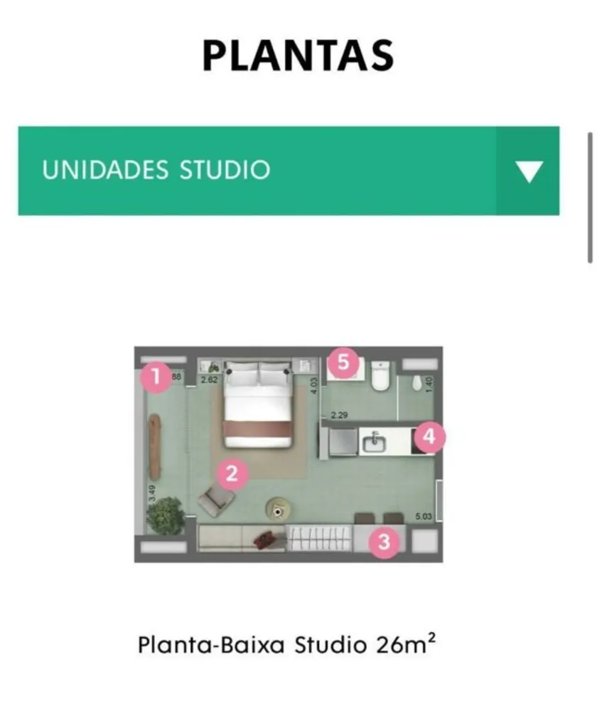 Kitnet-Studio, 23 m² - Foto 10