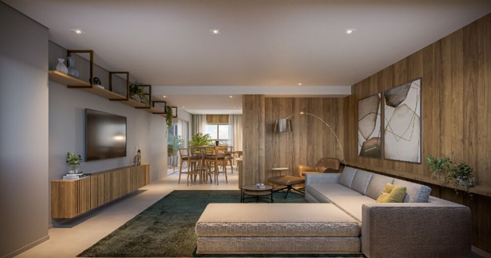 Apartamento à venda com 3 quartos, 91m² - Foto 2