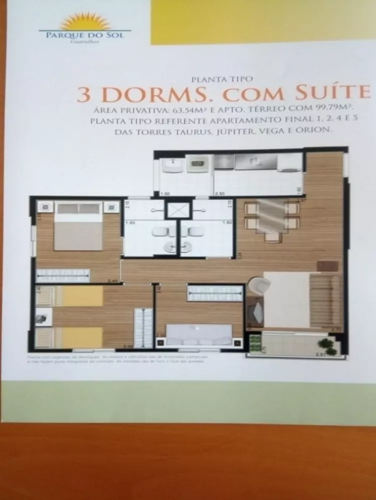 Apartamento à venda com 3 quartos, 63m² - Foto 5