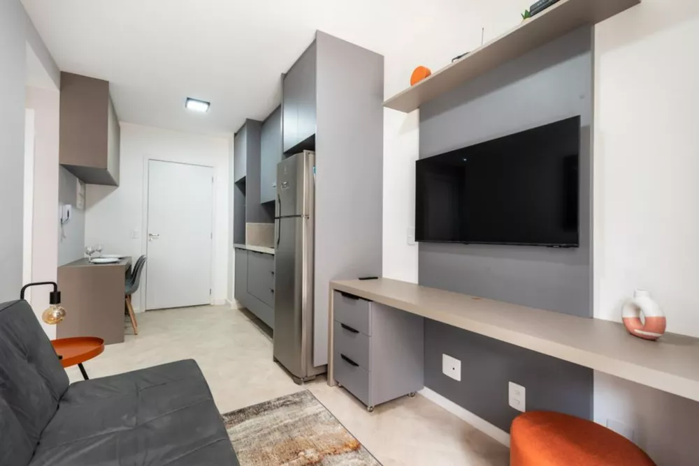 Apartamento para alugar com 1 quarto, 37m² - Foto 3