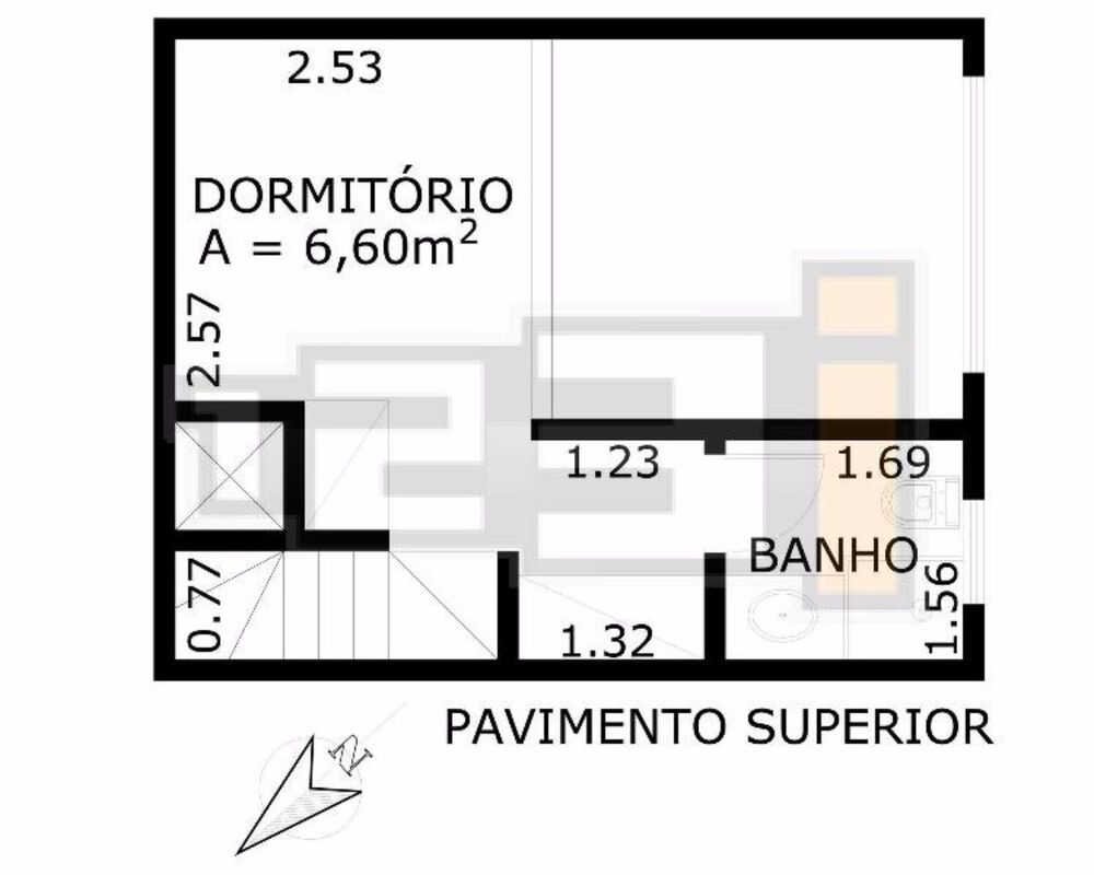 Apartamento, 1 quarto, 42 m² - Foto 2