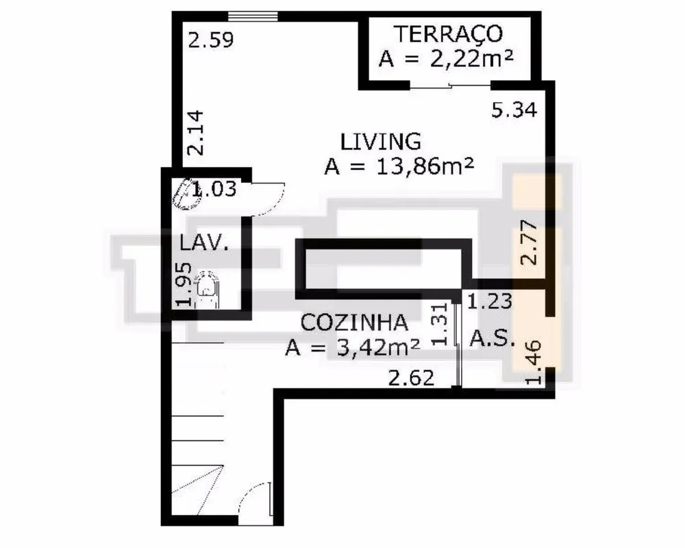 Apartamento, 1 quarto, 42 m² - Foto 28