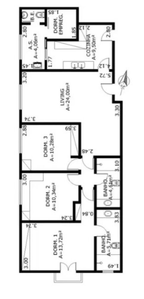 Apartamento, 3 quartos, 110 m² - Foto 24