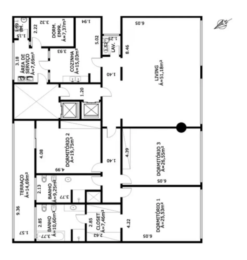 Apartamento, 4 quartos, 240 m² - Foto 11