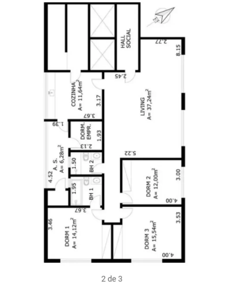 Apartamento, 3 quartos, 127 m² - Foto 11
