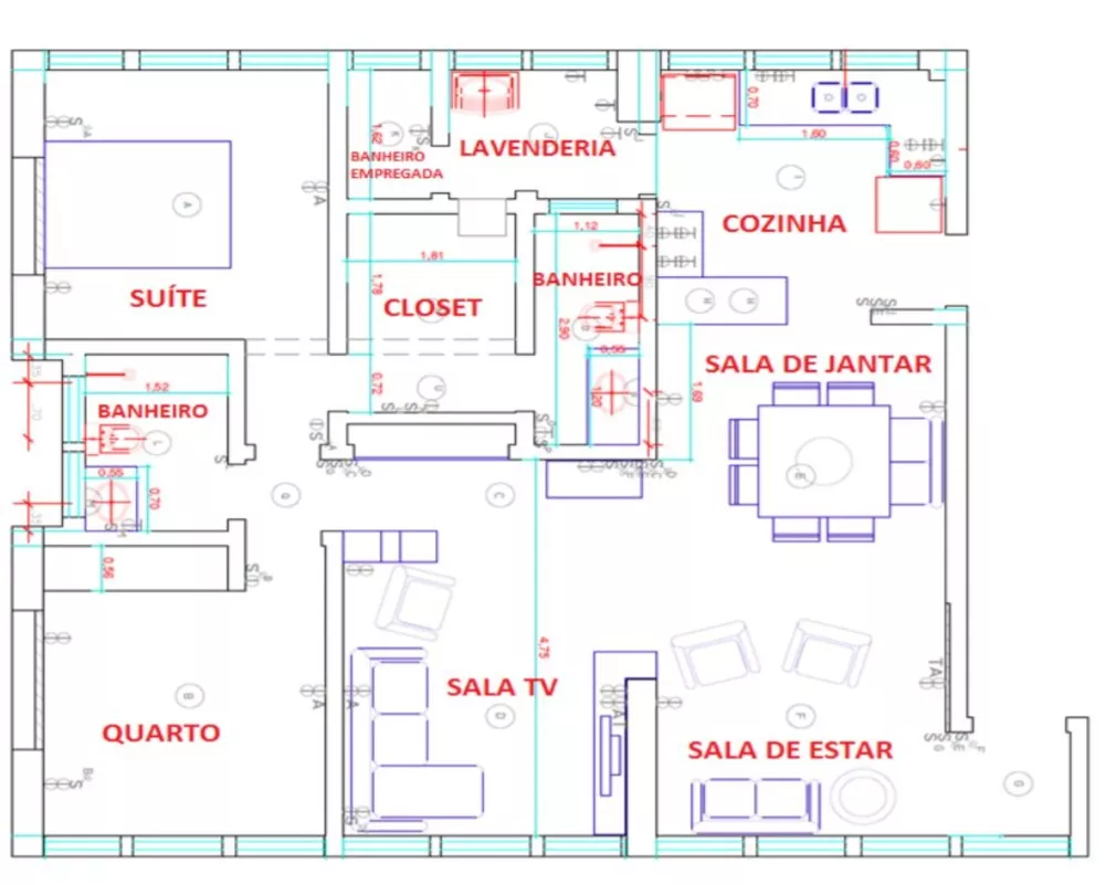 Apartamento para alugar com 2 quartos, 110m² - Foto 10