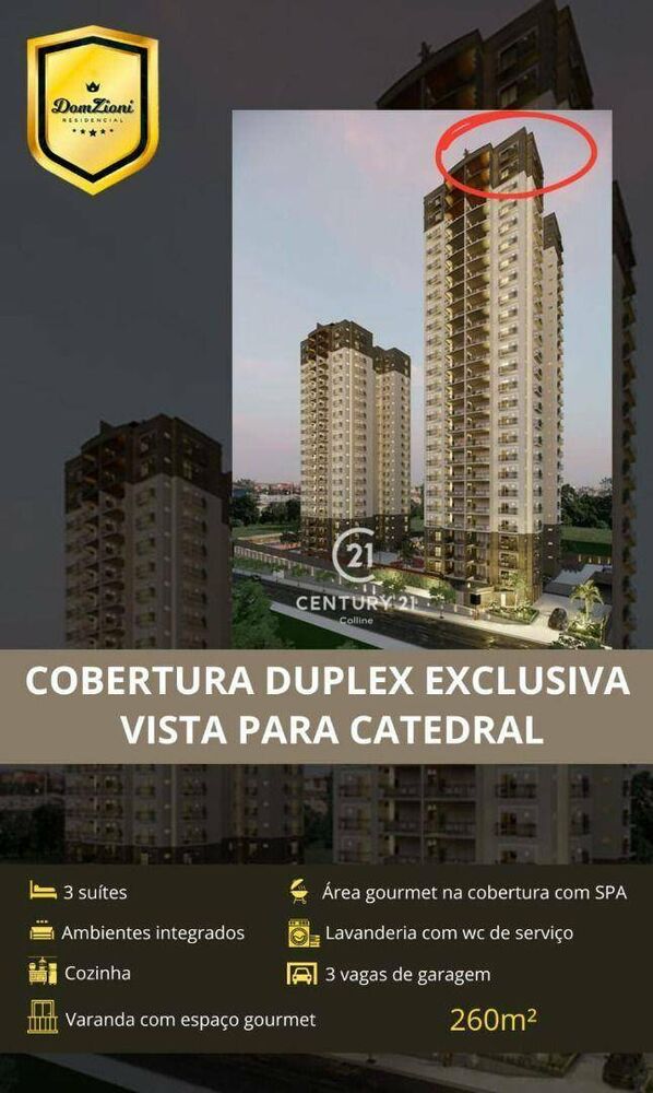 Cobertura, 3 quartos, 260 m² - Foto 2