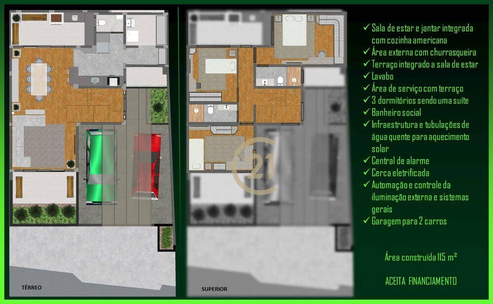 Sobrado, 3 quartos, 115 m² - Foto 4