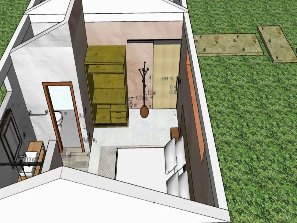 Casa, 1 quarto, 1700 m² - Foto 8