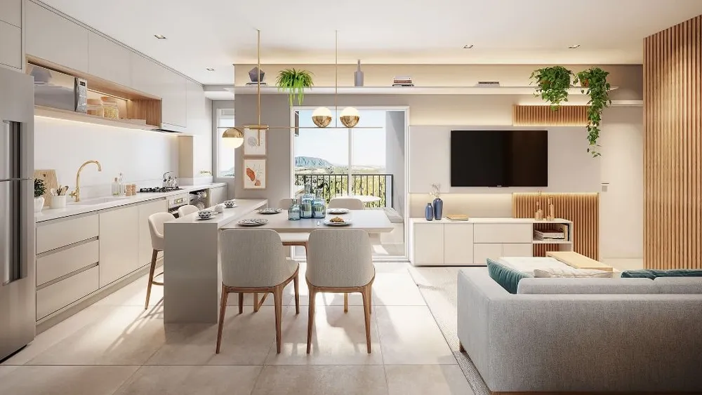 Apartamento, 2 quartos, 59 m² - Foto 1