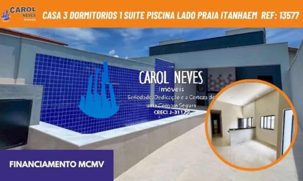 Casa, 3 quartos, 86 m² - Foto 1