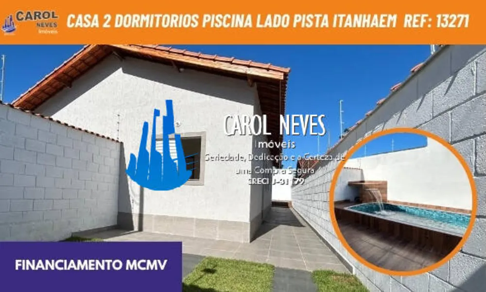 Casa, 2 quartos, 50 m² - Foto 1