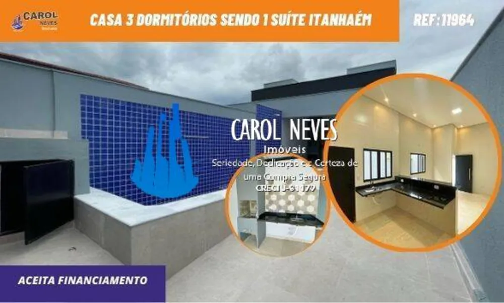Casa, 3 quartos, 86 m² - Foto 2