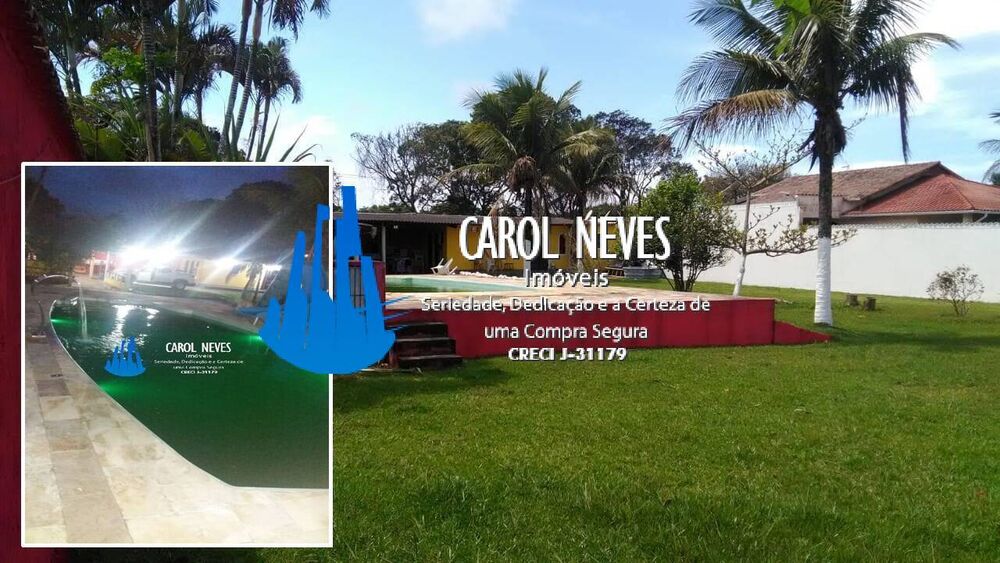 Chácara, 3 quartos, 1200 m² - Foto 1