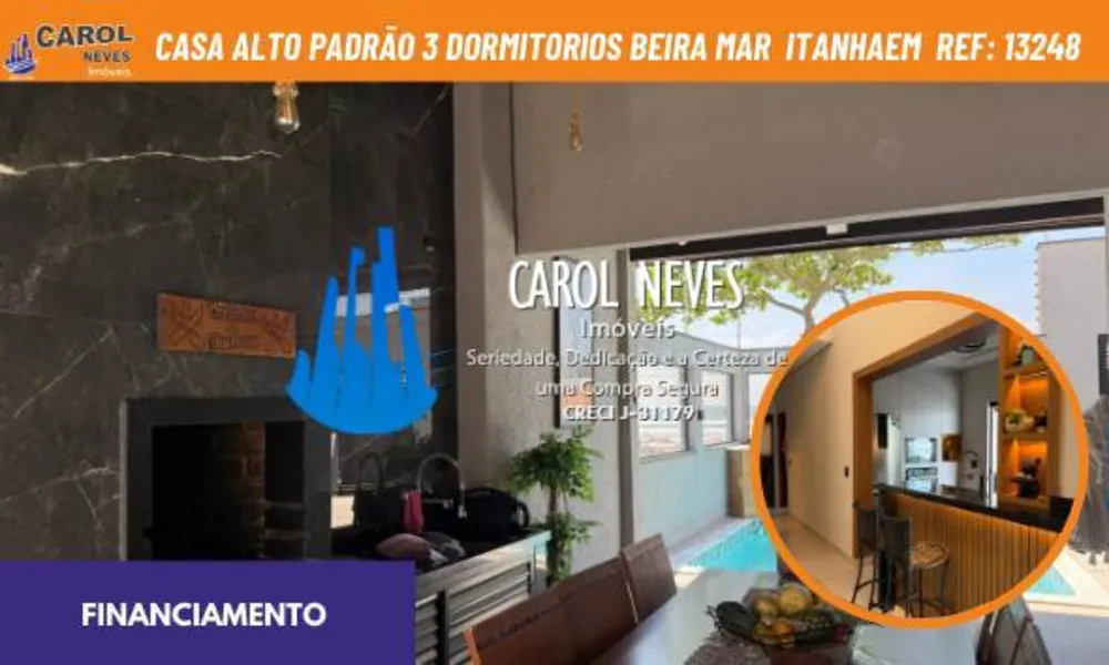 Casa, 3 quartos, 90 m² - Foto 1