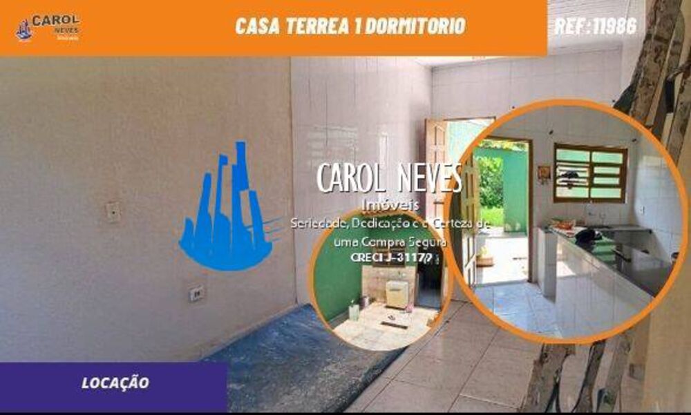 Casa para alugar com 1 quarto, 60m² - Foto 1