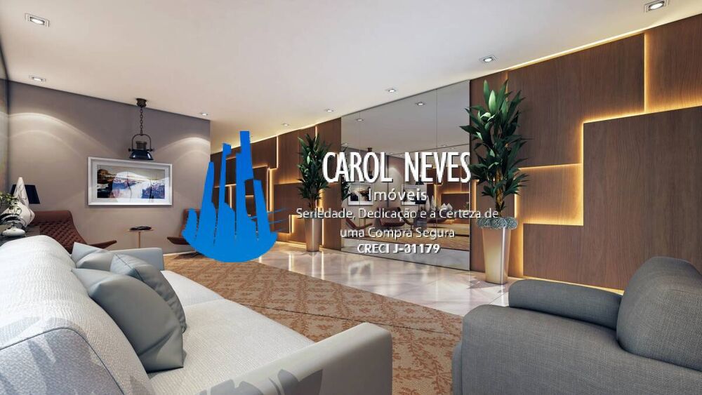 Apartamento à venda com 1 quarto, 46m² - Foto 3