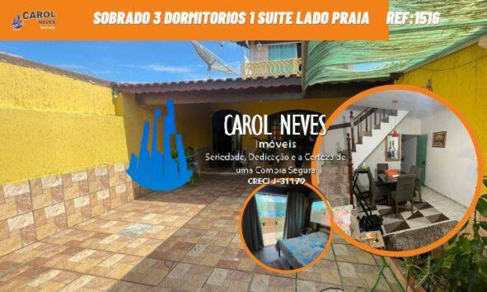 Sobrado, 3 quartos, 143 m² - Foto 1