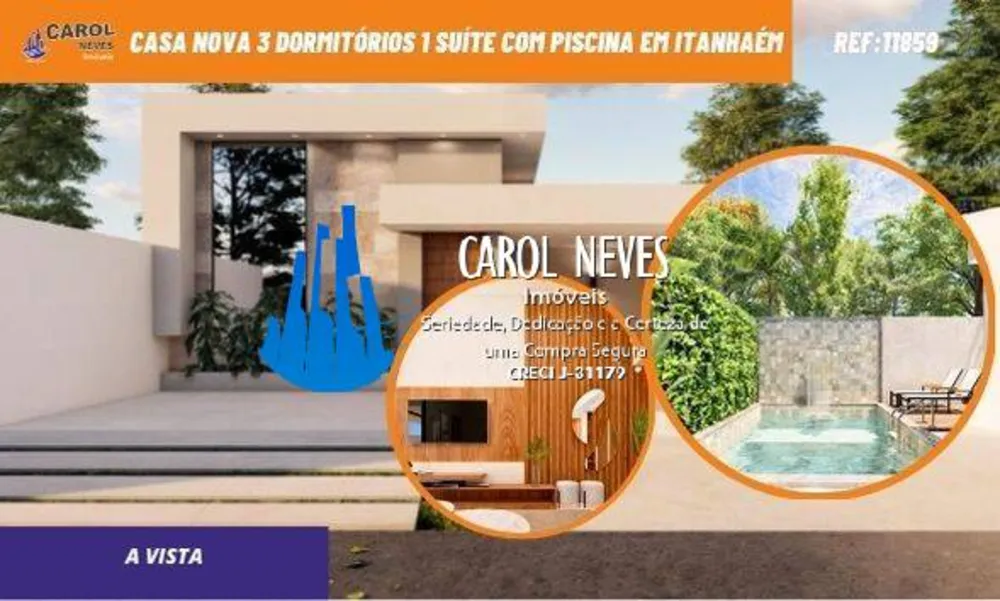 Casa, 3 quartos, 127 m² - Foto 1