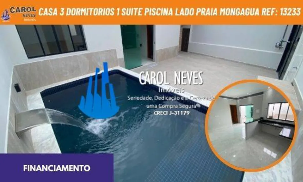 Casa, 3 quartos, 62 m² - Foto 1