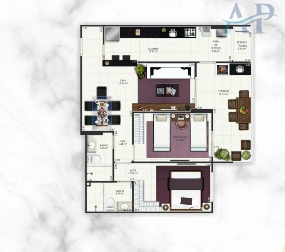 Apartamento, 2 quartos, 81 m² - Foto 10