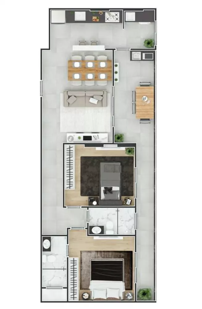 Apartamento à venda com 2 quartos, 84m² - Foto 11