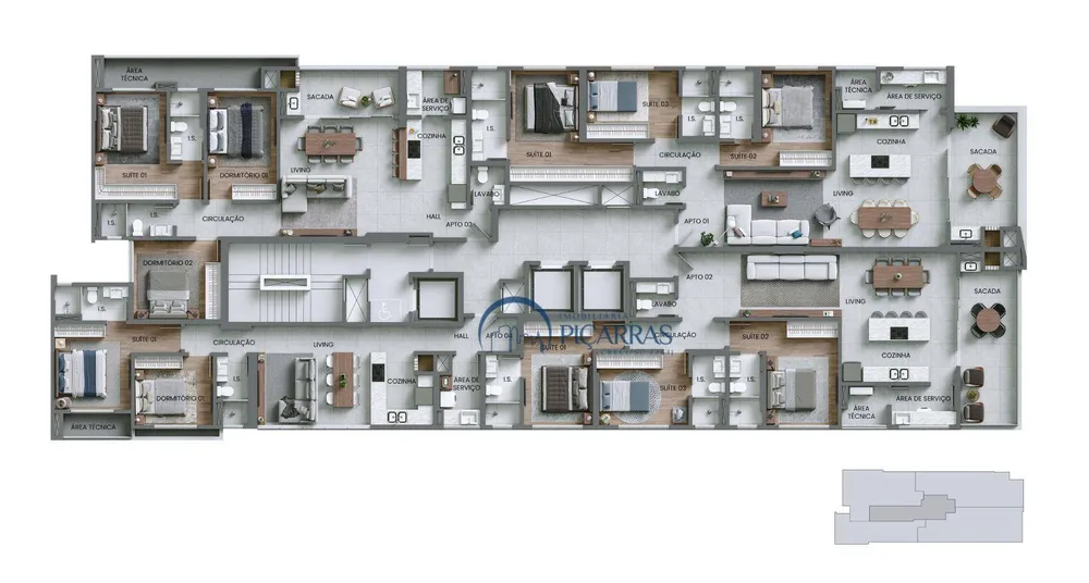 Apartamento, 3 quartos, 128 m² - Foto 15