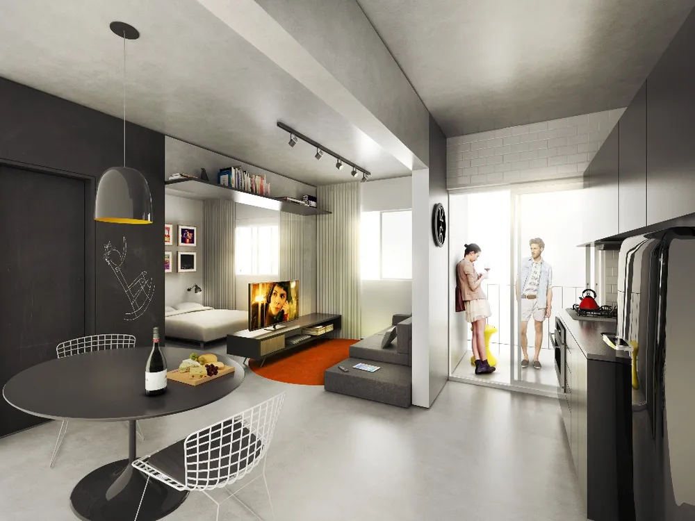 Apartamento, 1 quarto, 32 m² - Foto 4