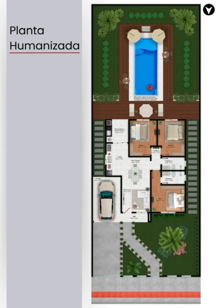 Casa, 3 quartos, 108 m² - Foto 5