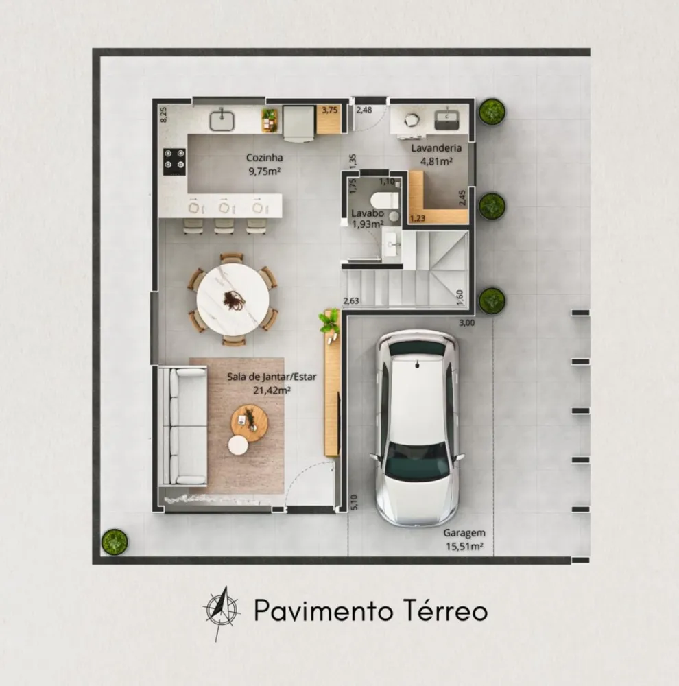 Casa, 3 quartos, 126 m² - Foto 5