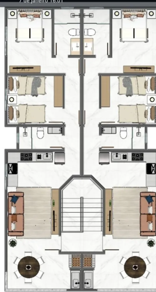Apartamento, 2 quartos, 69 m² - Foto 2