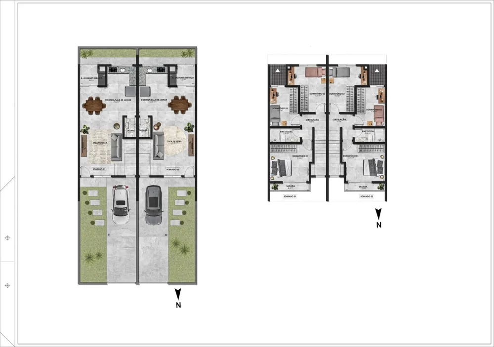 Casa, 3 quartos, 96 m² - Foto 6