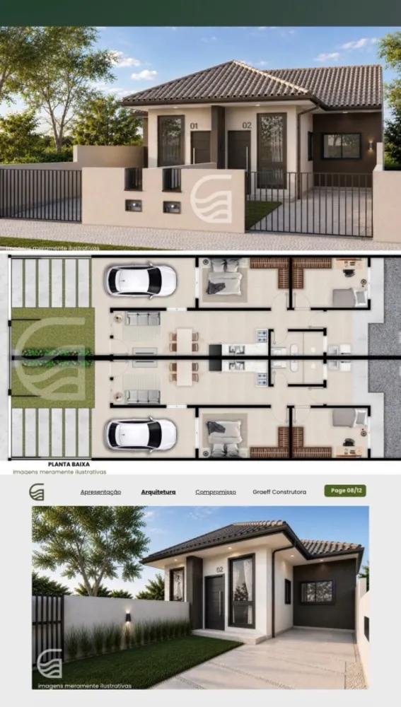 Casa, 2 quartos, 50 m² - Foto 9