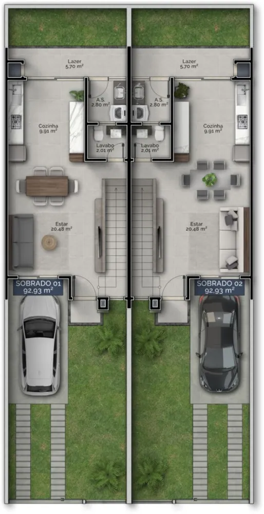 Apartamento, 2 quartos, 92 m² - Foto 7
