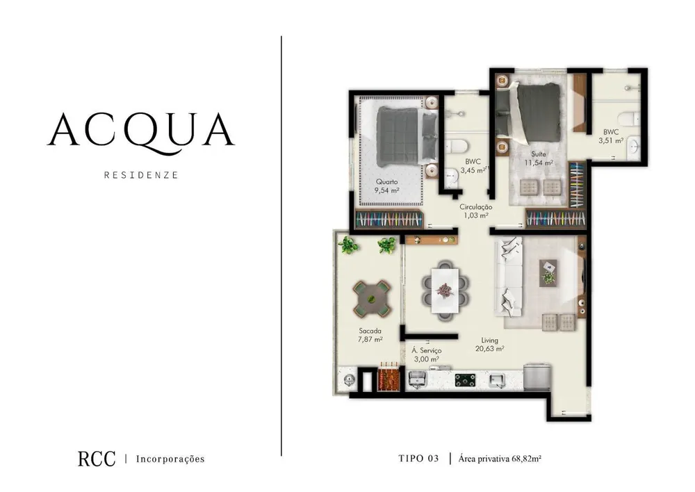 Apartamento, 3 quartos, 88 m² - Foto 8