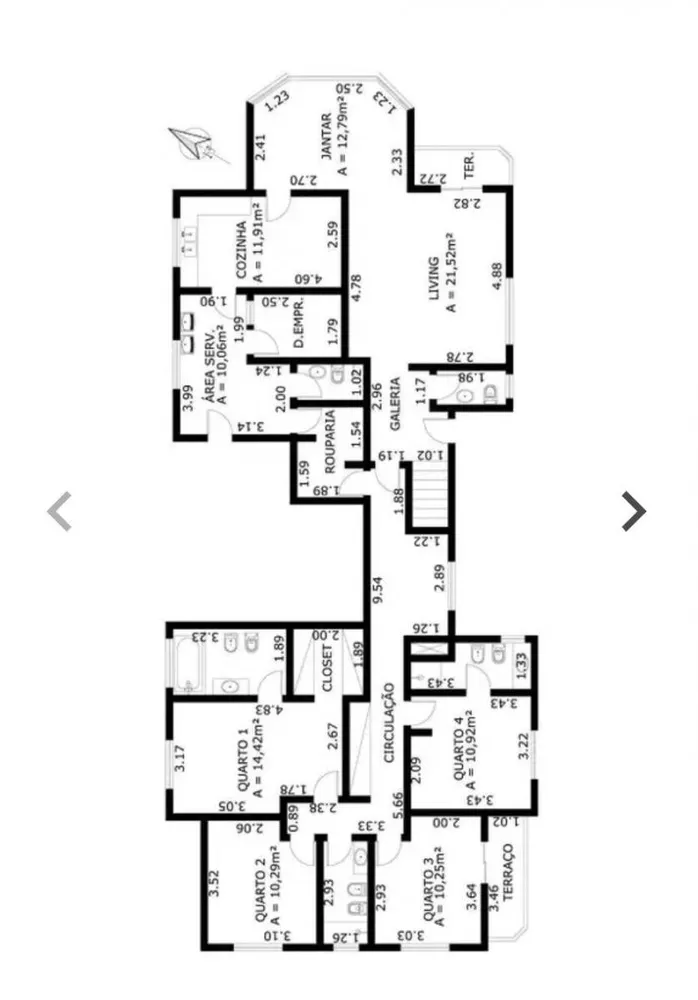 Apartamento, 4 quartos, 200 m² - Foto 3