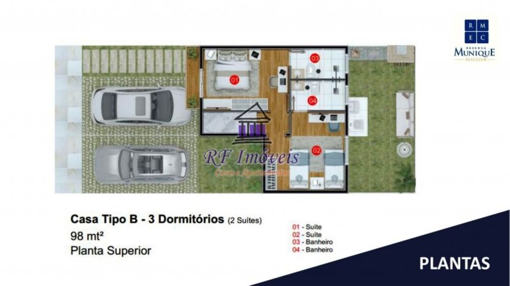 Sobrado, 3 quartos, 136 m² - Foto 14