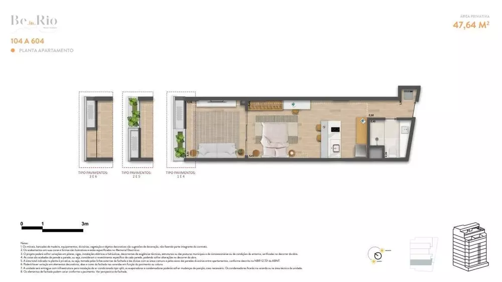 Kitnet-Studio, 44 m² - Foto 8