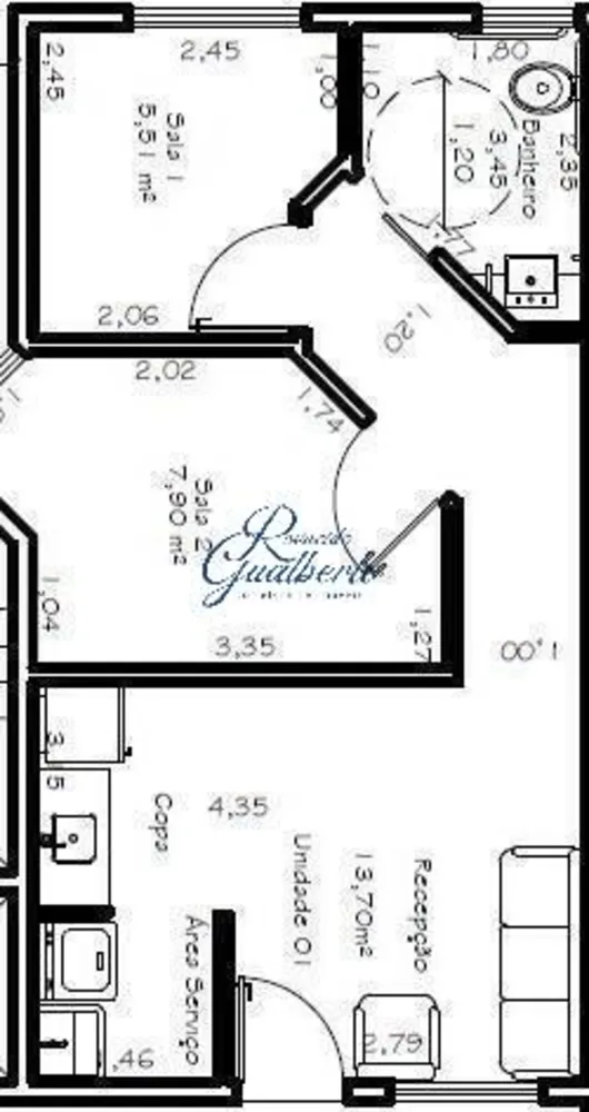 Apartamento, 2 quartos, 48 m² - Foto 3